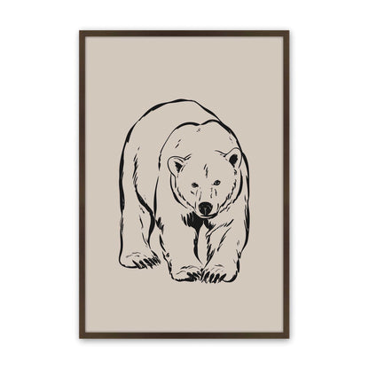 [Color:Belvinder Brown], Picture of art in a Belvinder Brown frame