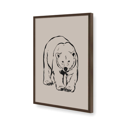 [Color:Belvinder Brown], Picture of art in a Belvinder Brown frame of the corner