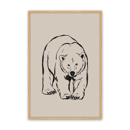 [Color:American Maple], Picture of art in a American Maple frame
