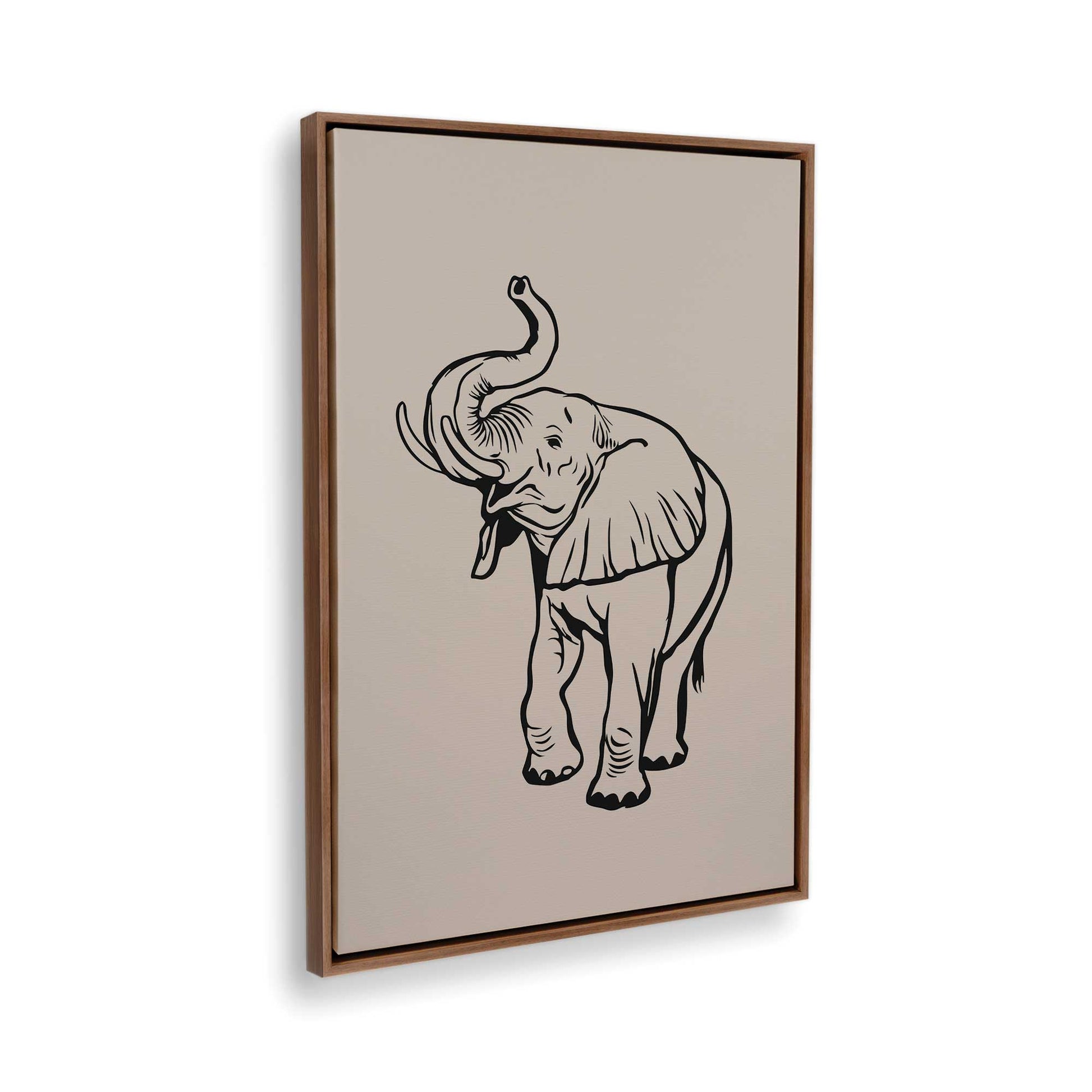 [Color:Walnut], Picture of the corner of the art
