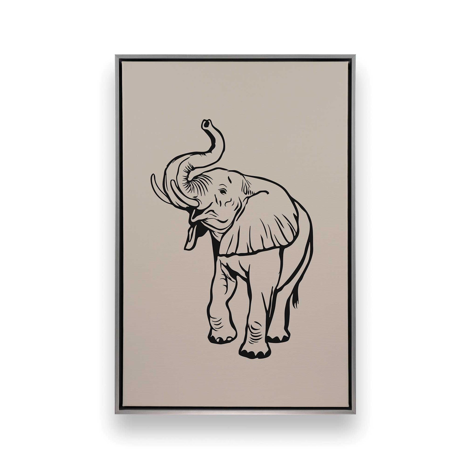 [Color:Polished Chrome], Picture of art in a Polished Chrome frame