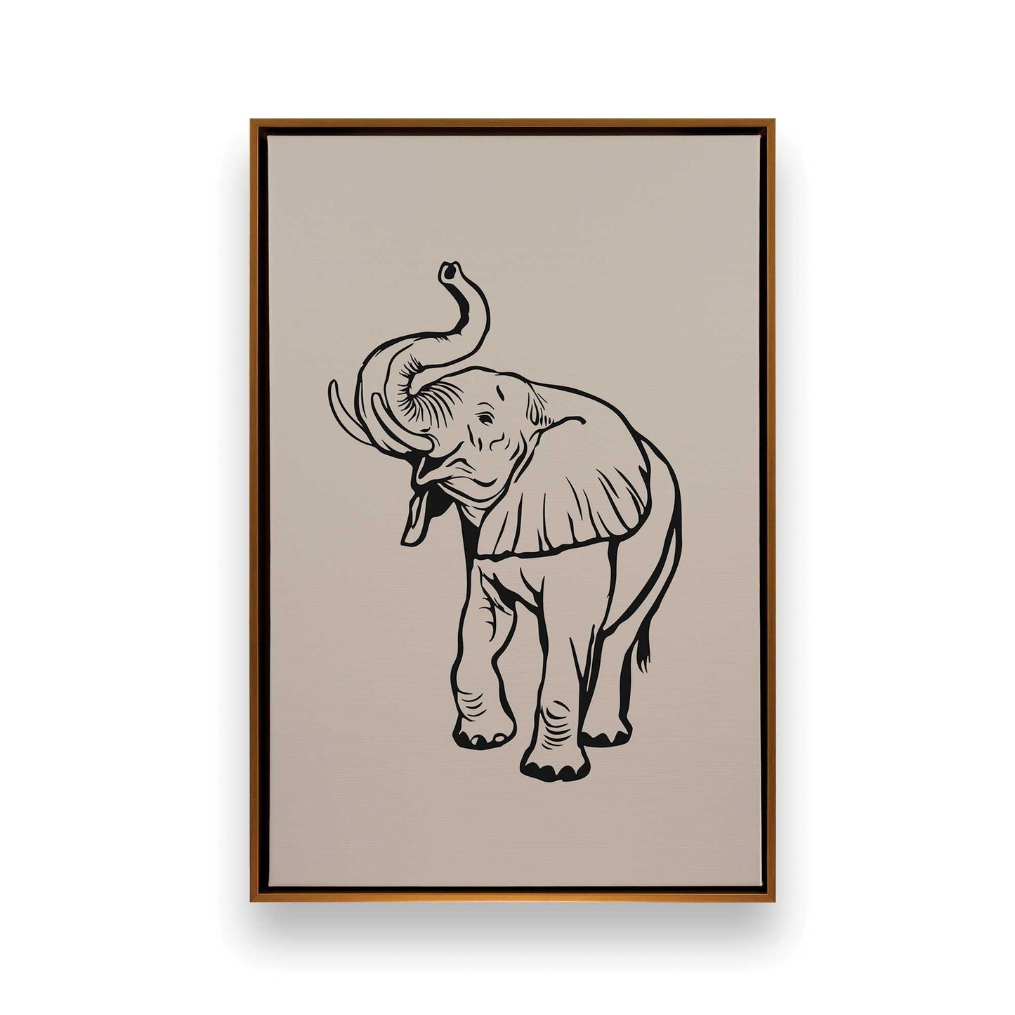 [Color:Polished Gold], Picture of art in a Polished Gold frame