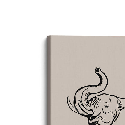 [Color:Stretched Canvas], Picture of the corner of the art