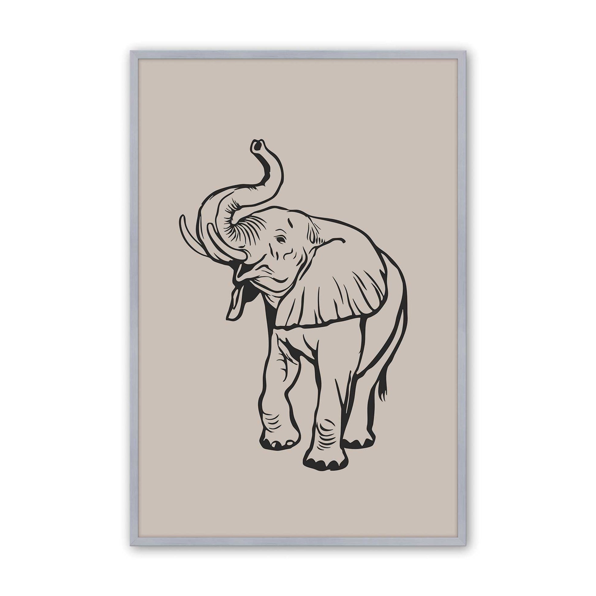 [Color:Polished Chrome], Picture of art in a Polished Chrome frame