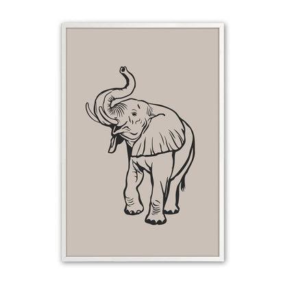 [Color:Opaque White], Picture of art in a Opaque White frame