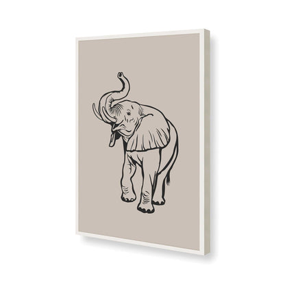 [Color:Opaque White], Picture of art in a Opaque White frame of the corner