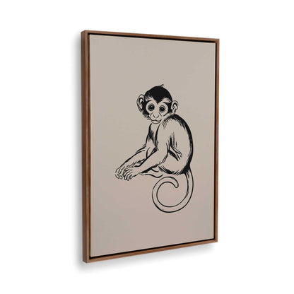 [Color:Walnut], Picture of the corner of the art