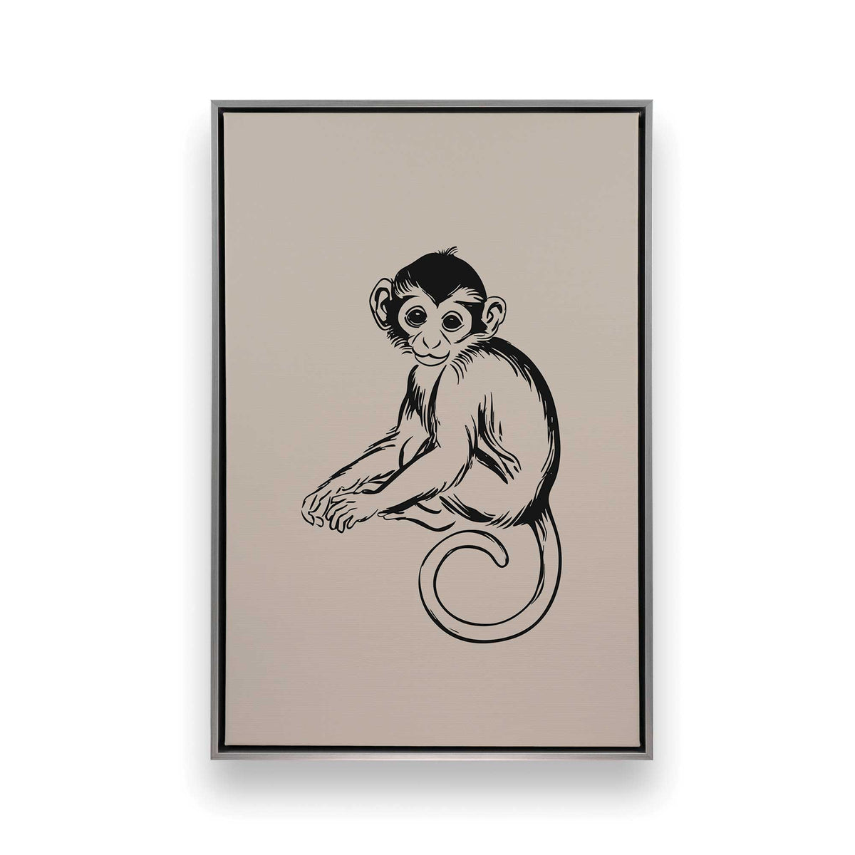 [Color:Polished Chrome], Picture of art in a Polished Chrome frame