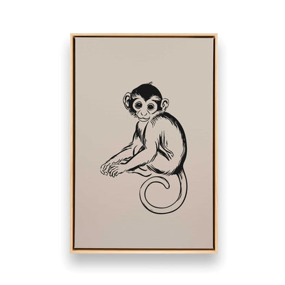 [Color:American Maple], Picture of art in a American Maple frame