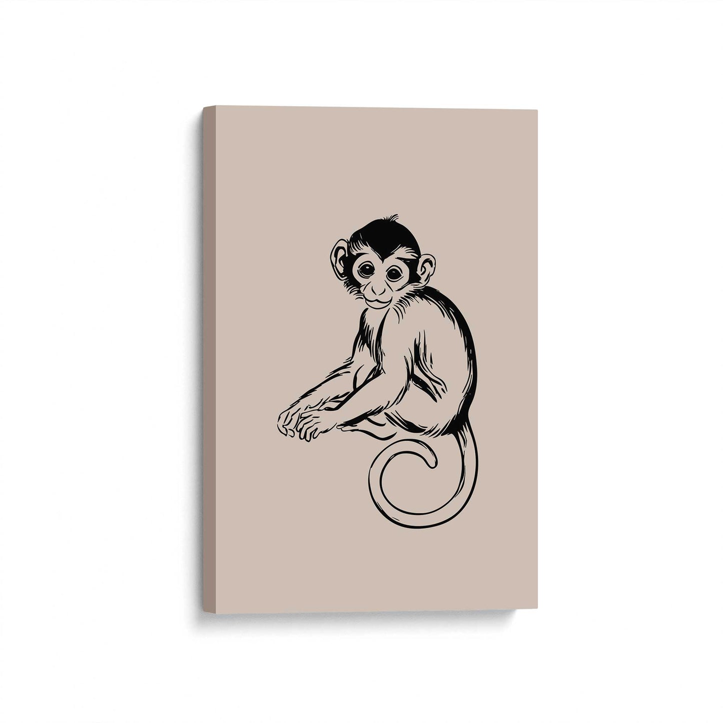 [Color:Stretched Canvas], Picture of art at an angle