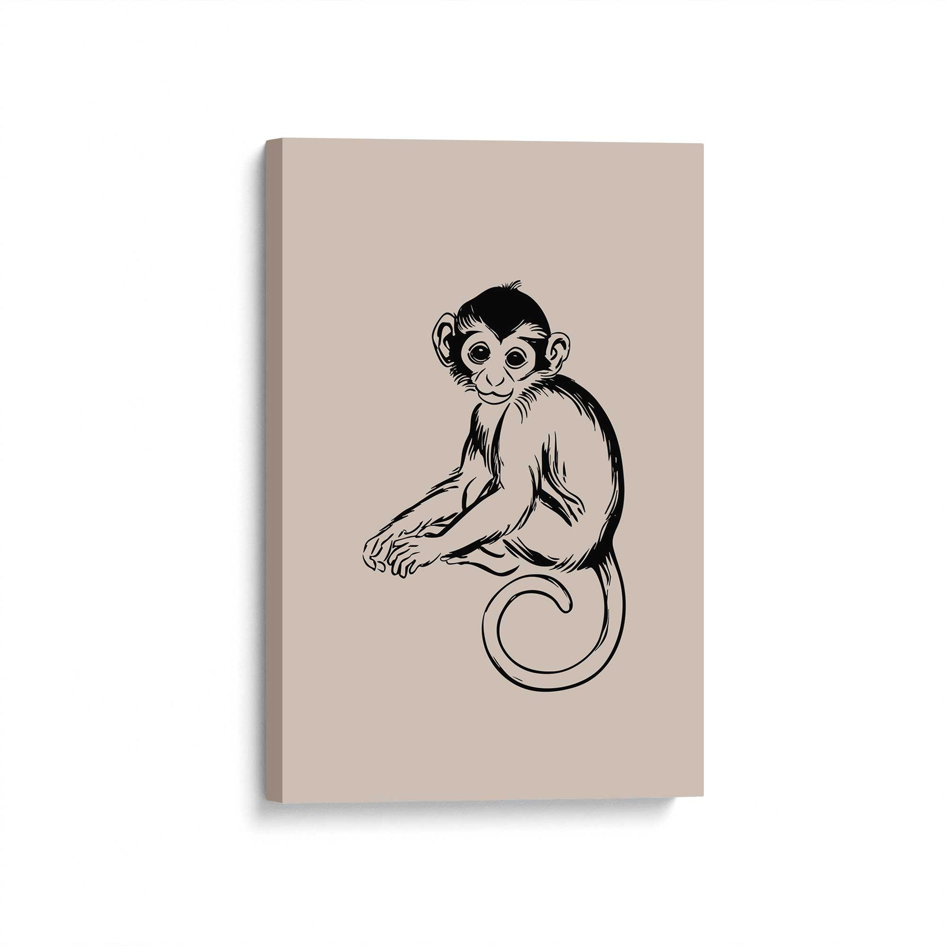 [Color:Stretched Canvas], Picture of art at an angle