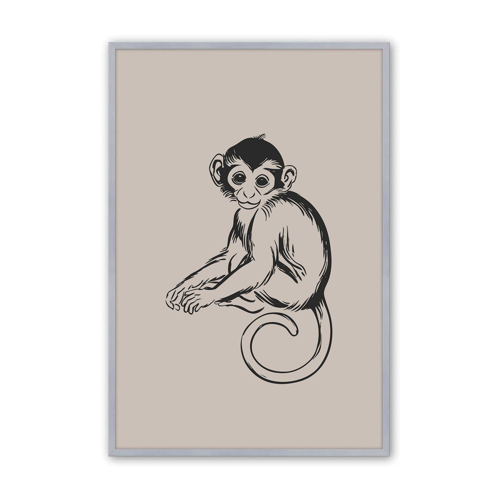 [Color:Polished Chrome], Picture of art in a Polished Chrome frame