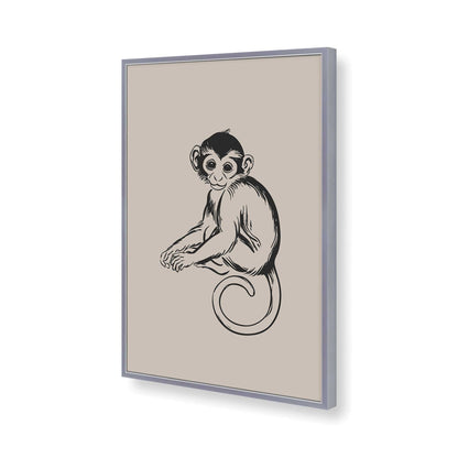 [Color:Polished Chrome], Picture of art in a Polished Chrome frame of the corner