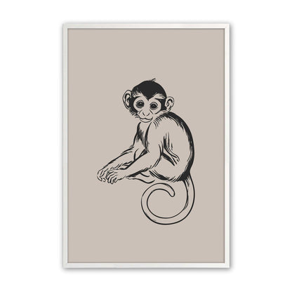 [Color:Opaque White], Picture of art in a Opaque White frame