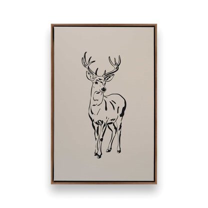 [Color:Walnut], Picture of art in a Walnut frame