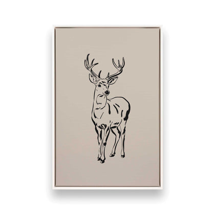 [Color:Opaque White], Picture of art in a White frame