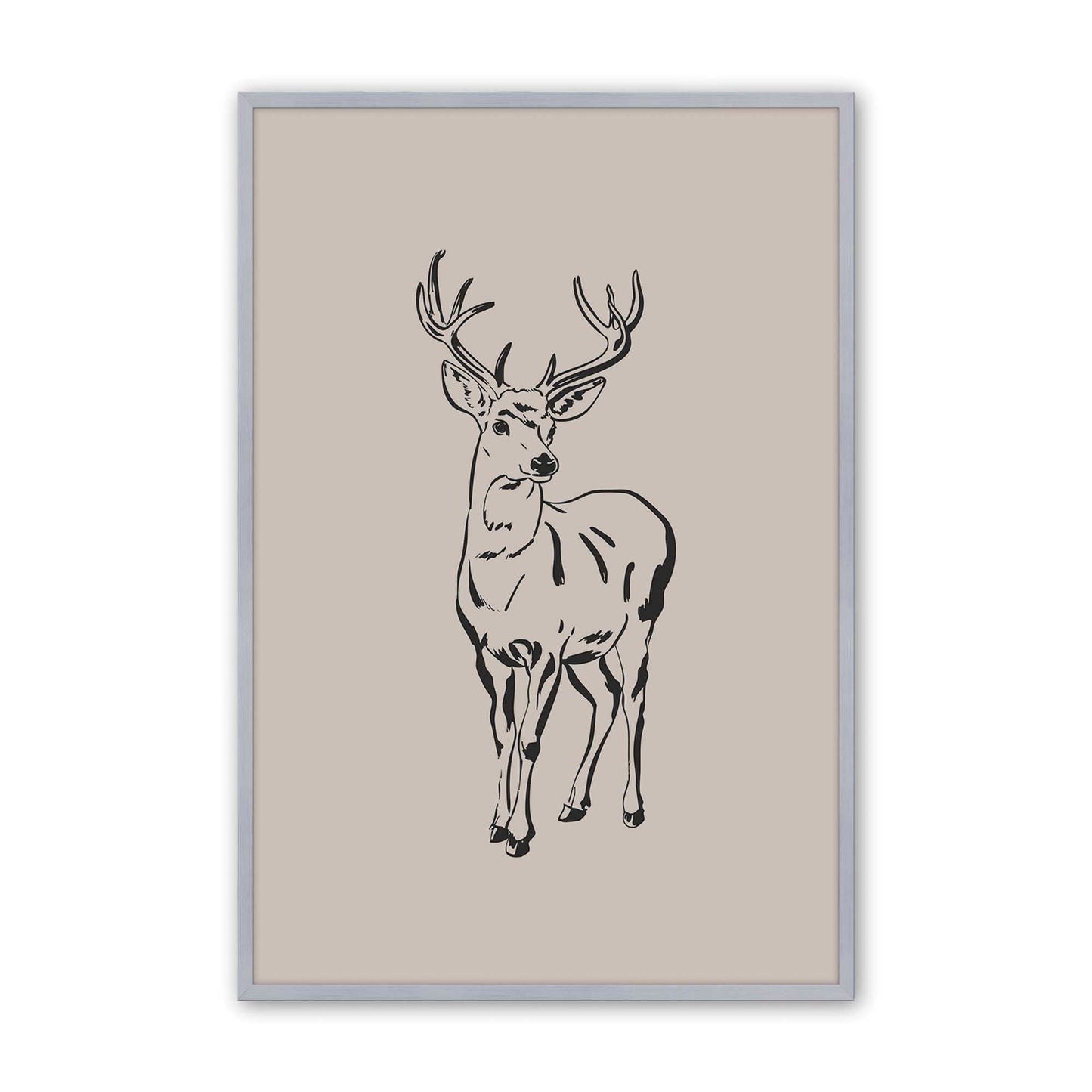 [Color:Polished Chrome], Picture of art in a Polished Chrome frame