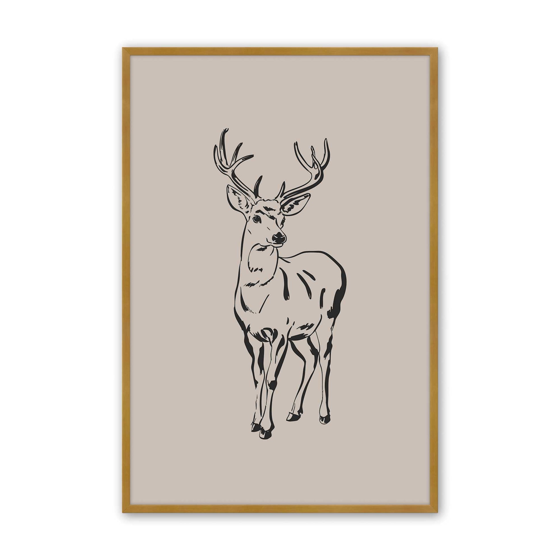 [Color:Polished Gold], Picture of art in a Polished Gold frame