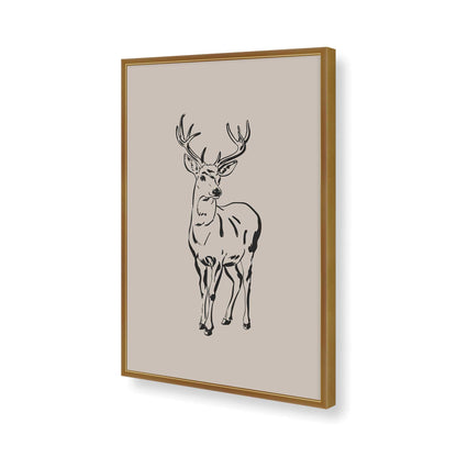 [Color:Polished Gold], Picture of art in a Polished Gold frame of the corner