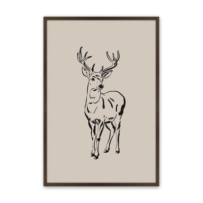 [Color:Belvinder Brown], Picture of art in a Belvinder Brown frame