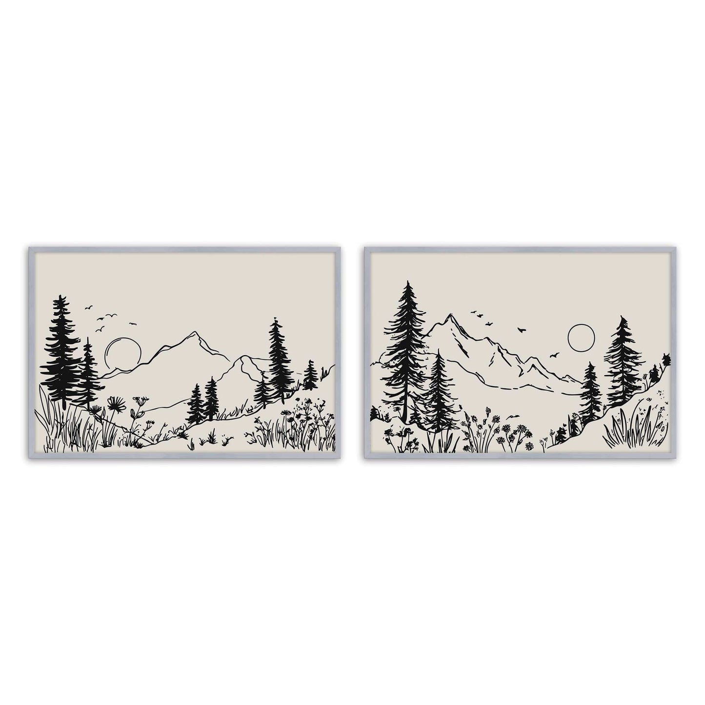 [Color:Polished Chrome], Picture of art in a Polished Chrome frame