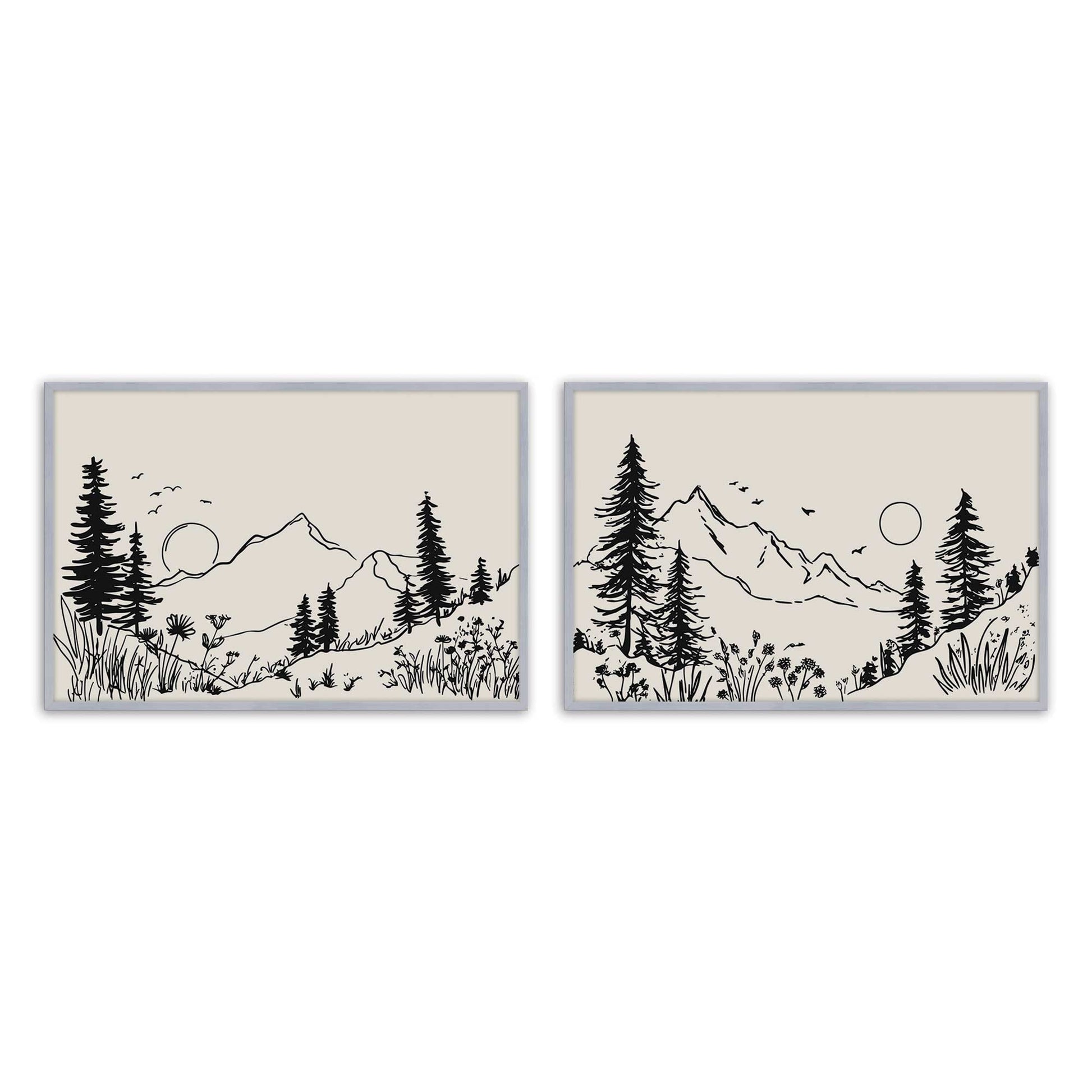 [Color:Polished Chrome], Picture of art in a Polished Chrome frame