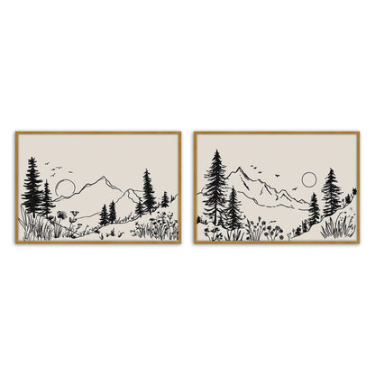 [Color:Polished Gold], Picture of art in a Polished Gold frame
