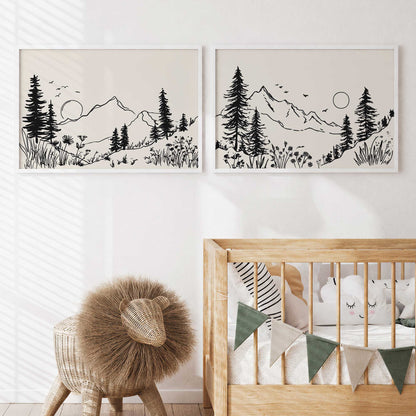 [Color:Opaque White], Picture of art in a Opaque White frame