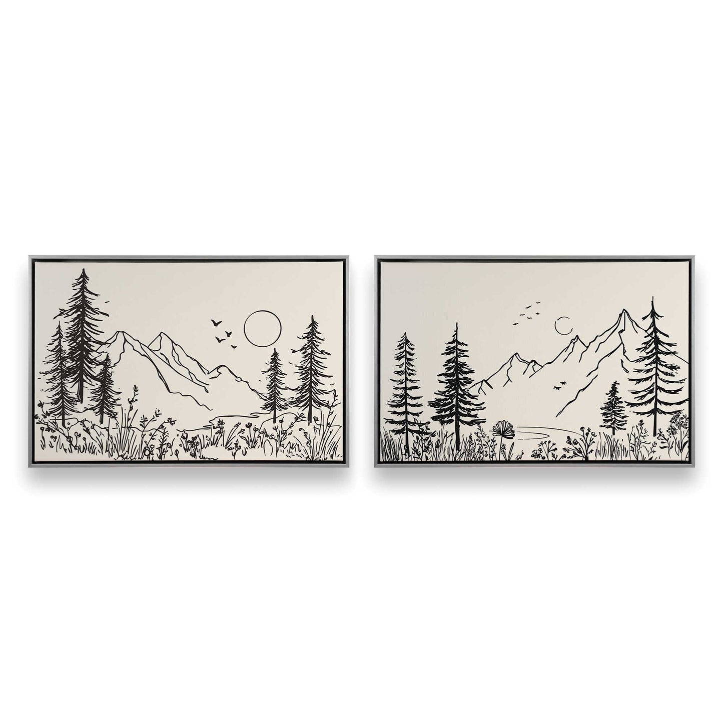 [Color:Polished Chrome], Picture of art in a Polished Chrome frame