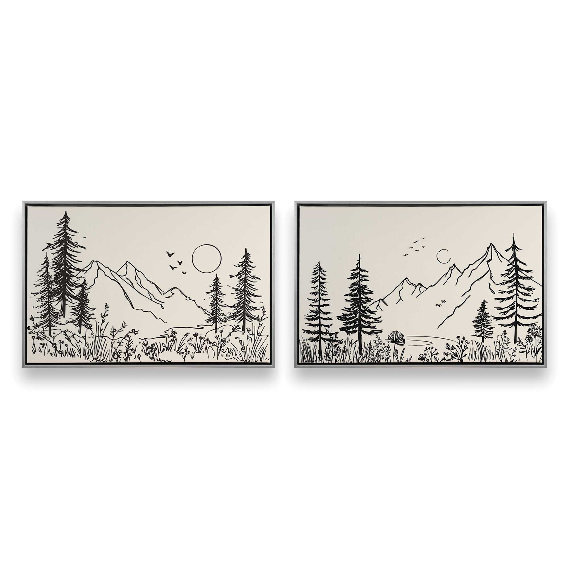 [Color:Polished Chrome], Picture of art in a Polished Chrome frame