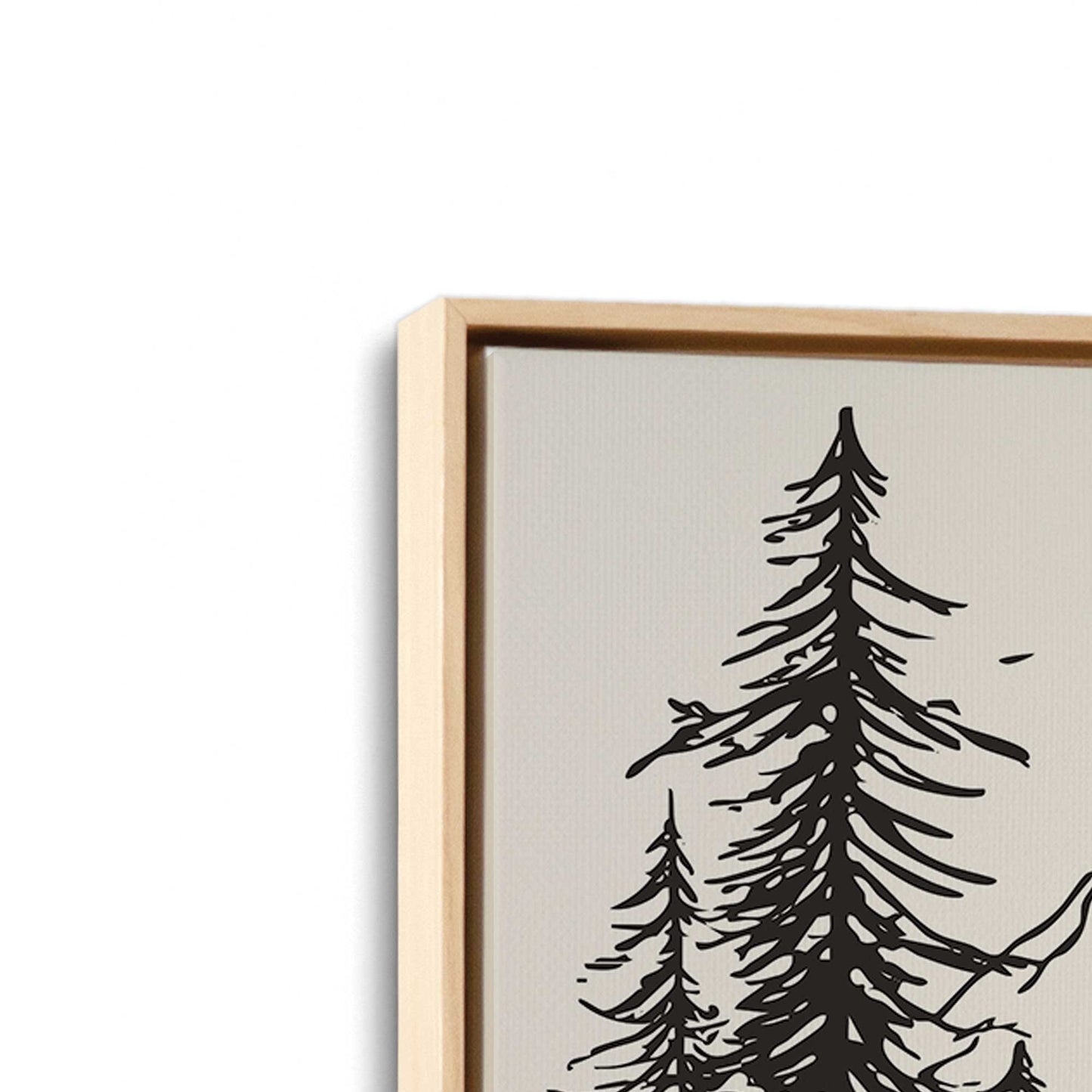 [Color:American Maple], Picture of the corner of the art