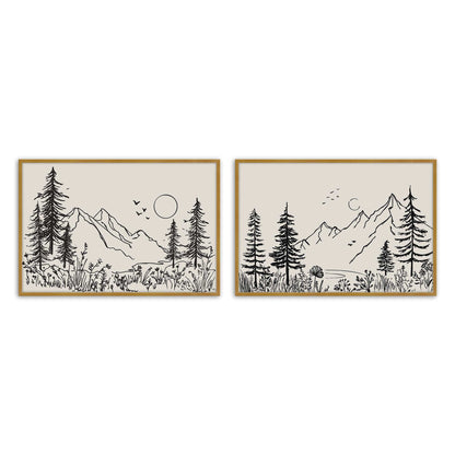 [Color:Polished Gold], Picture of art in a Polished Gold frame