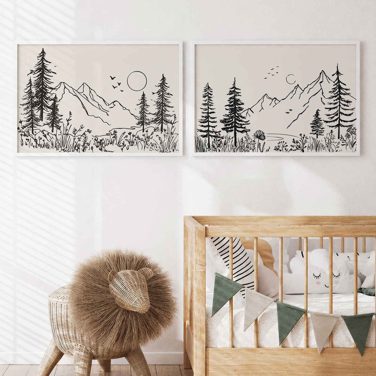 [Color:Polished Chrome], Picture of art in a Polished Chrome frame
