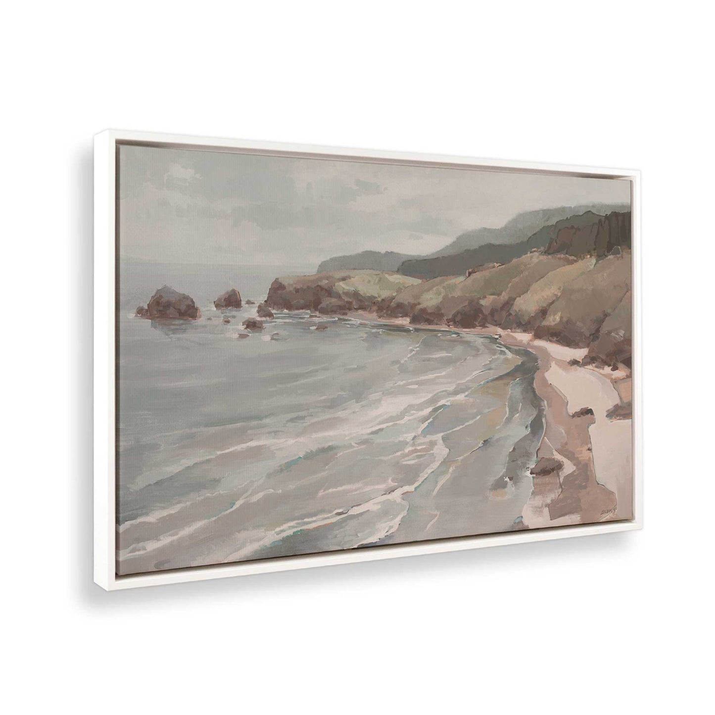 [Color:Opaque White], Picture of the corner of the art