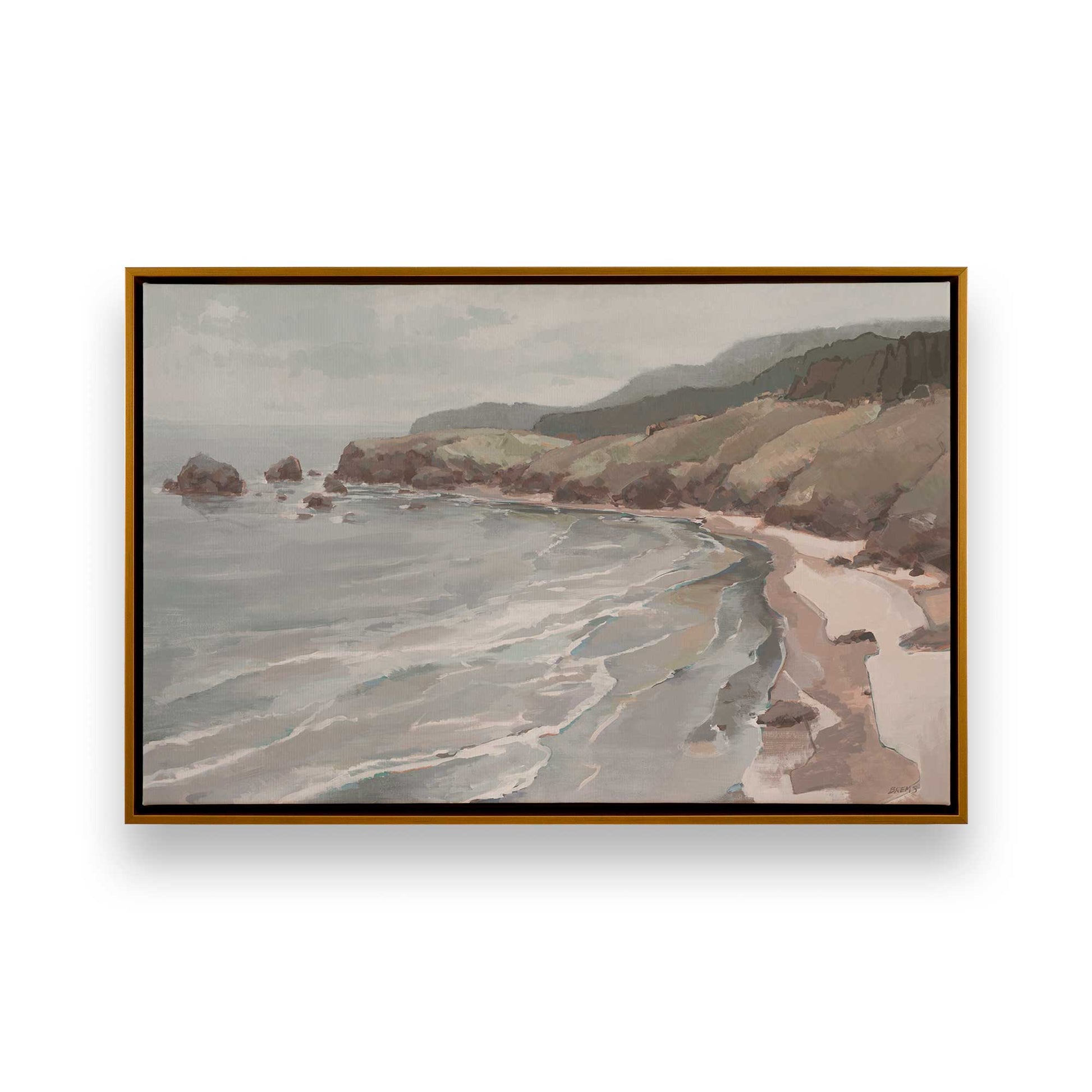 [Color:Polished Gold], Picture of art in a Polished Gold frame