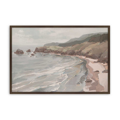 [Color:Belvinder Brown], Picture of art in a Belvinder Brown frame