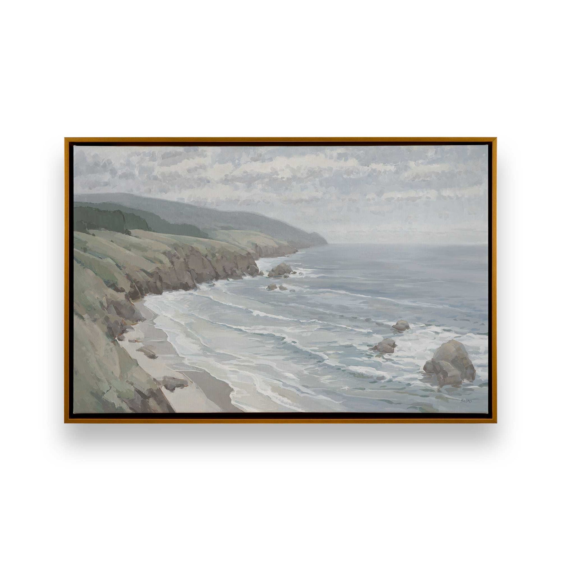 [Color:Polished Gold], Picture of art in a Polished Gold frame