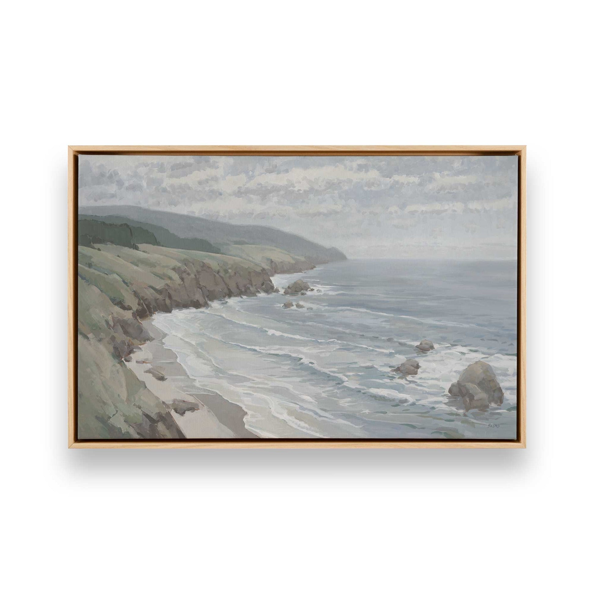 [Color:American Maple], Picture of art in a American Maple frame