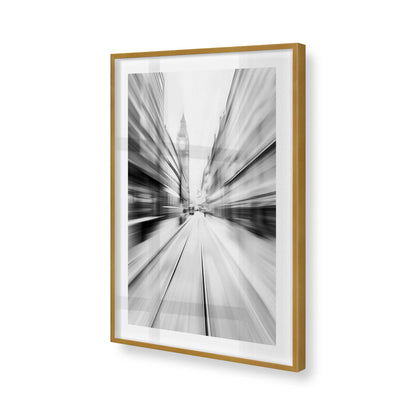 [Color:Polished Gold], Picture of art in a Polished Gold frame of the corner