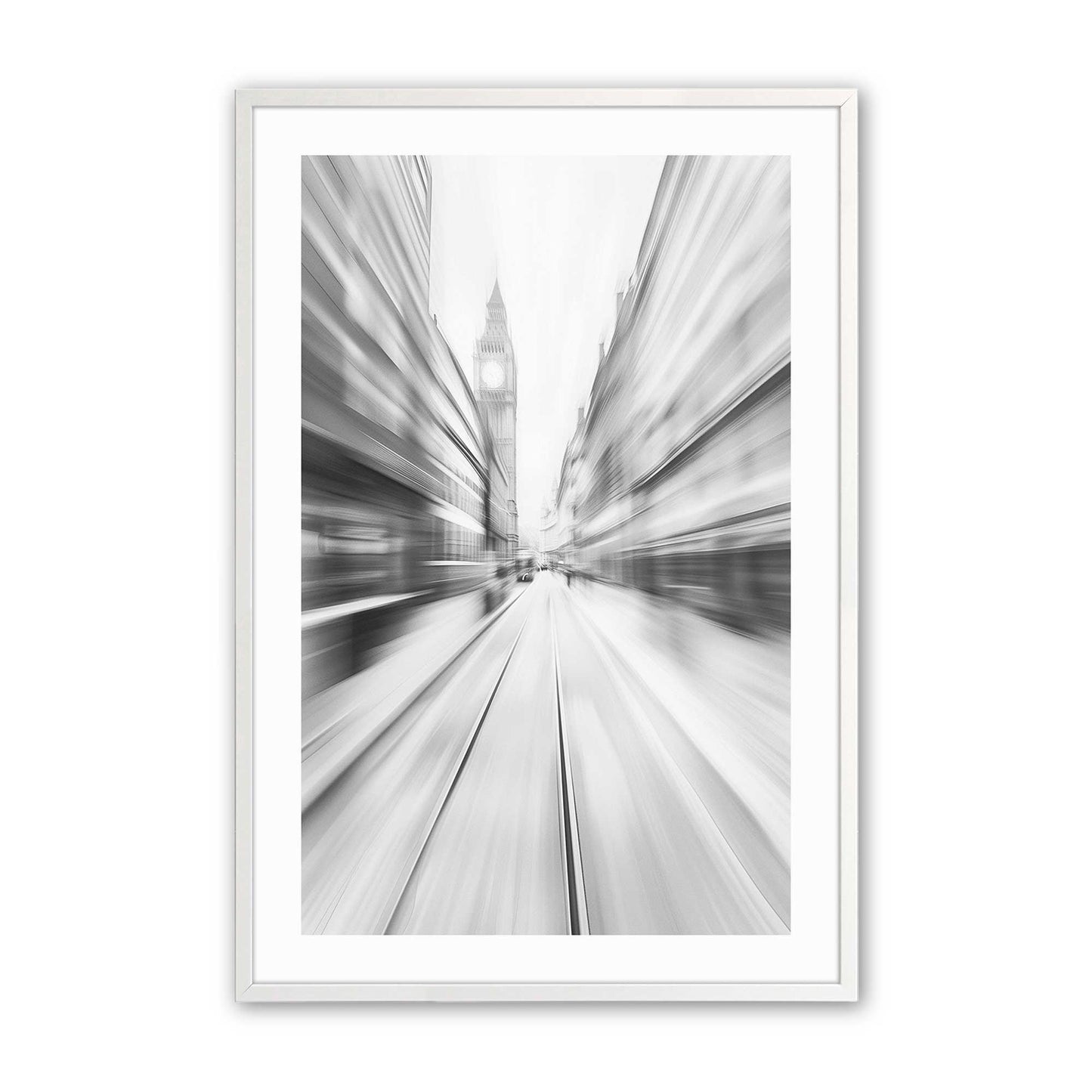 [Color:Opaque White], Picture of art in a Opaque White frame