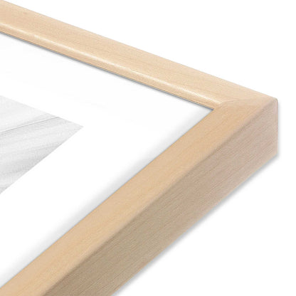 [Color:Raw Maple], Picture of art in a Raw Maple frame at an angle