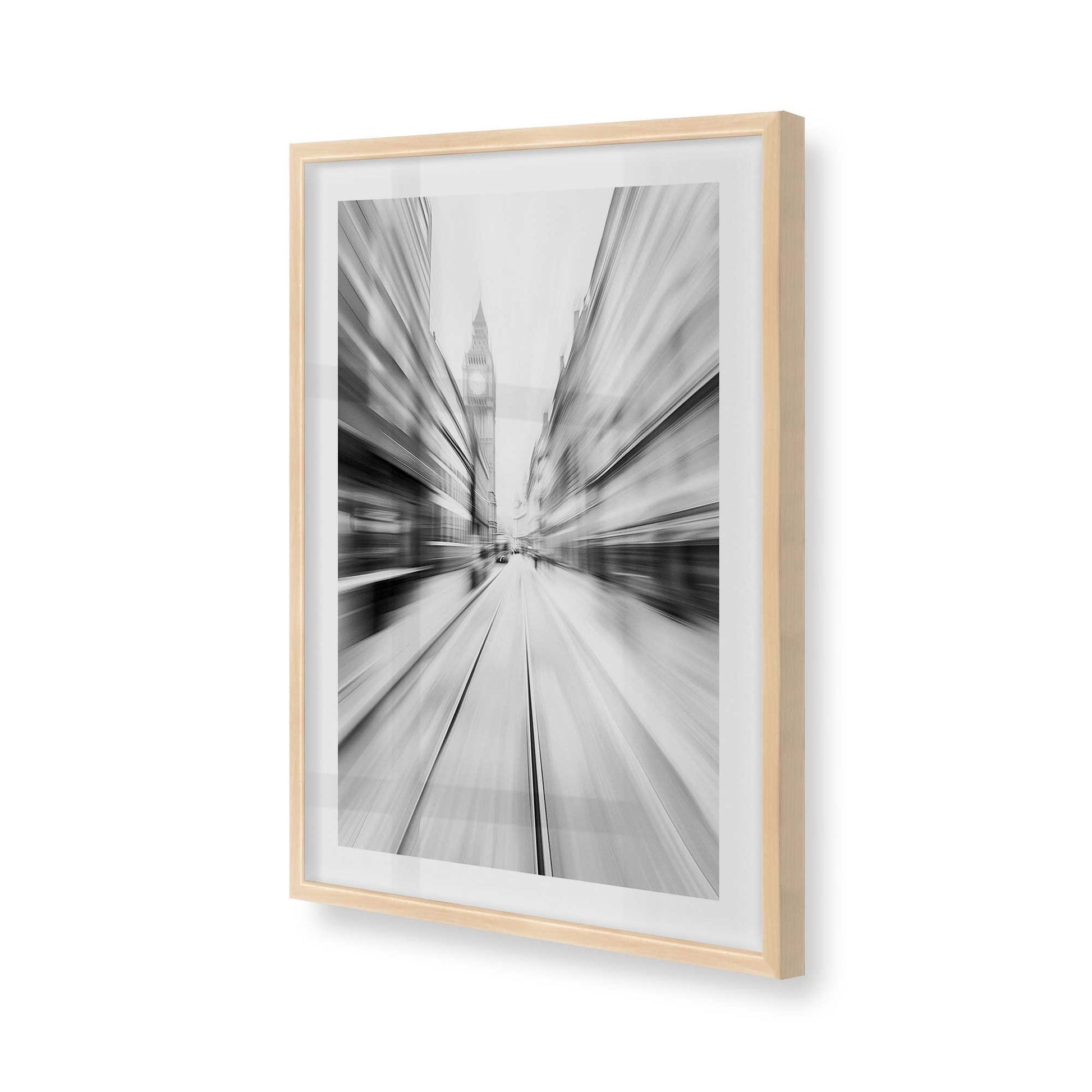 [Color:Raw Maple], Picture of art in a Raw Maple frame of the corner