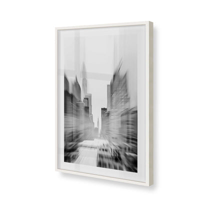 [Color:Opaque White], Picture of art in a Opaque White frame of the corner