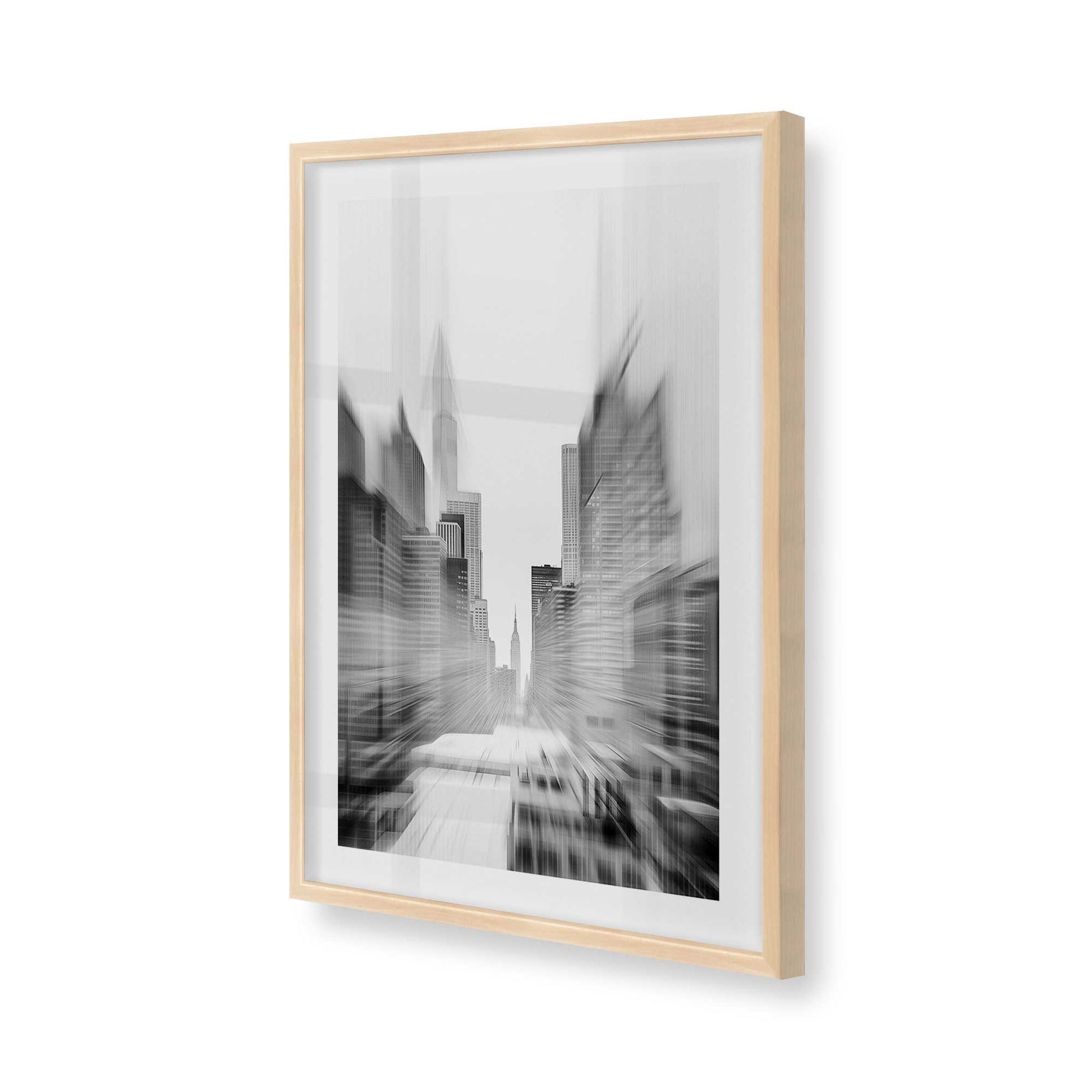 [Color:Raw Maple], Picture of art in a Raw Maple frame of the corner