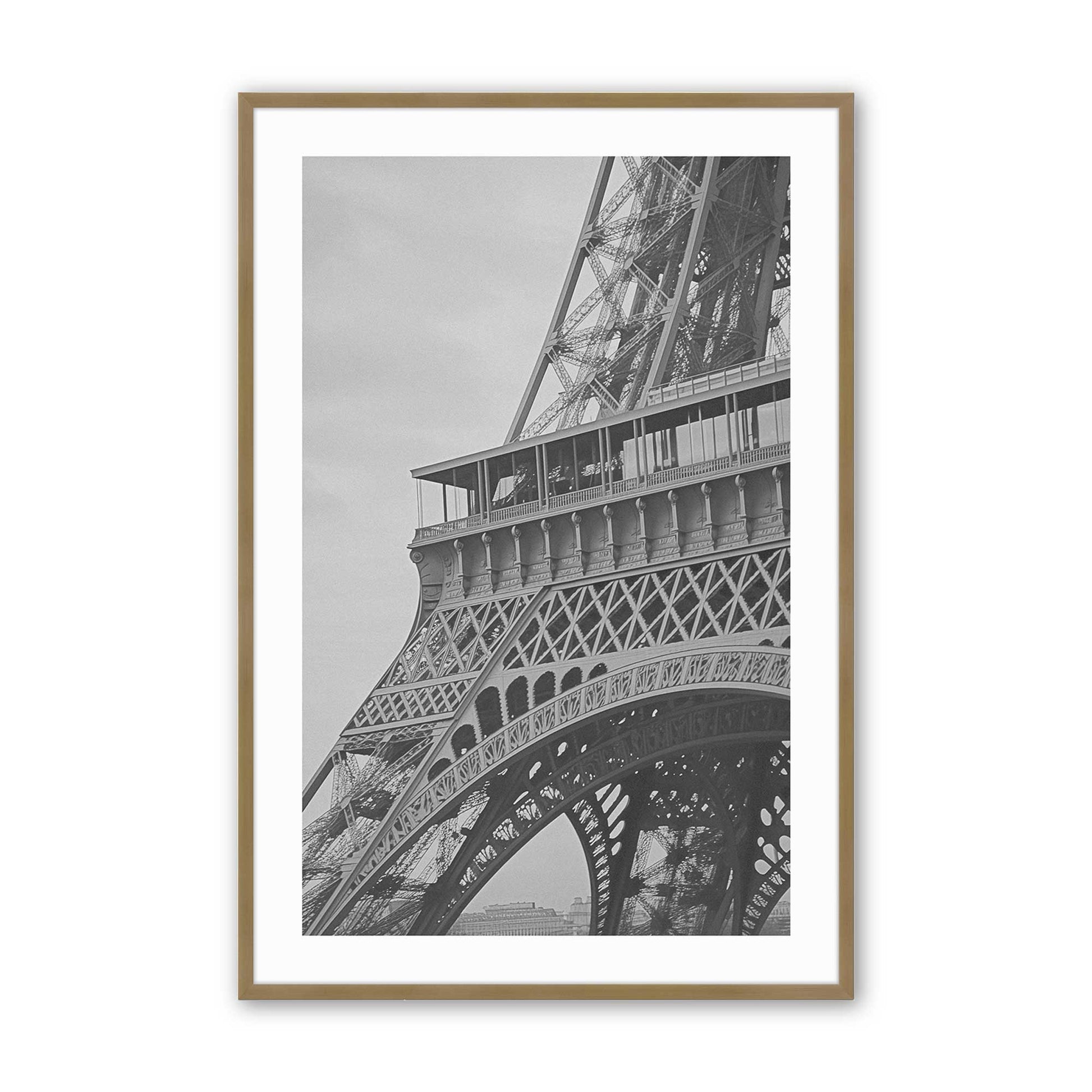 [Color:Brushed Gold], Picture of art in a Brushed Gold frame