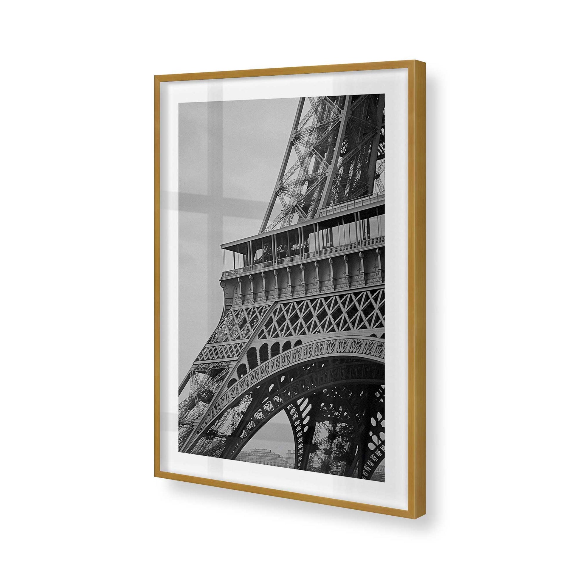 [Color:Polished Gold], Picture of art in a Polished Gold frame of the corner