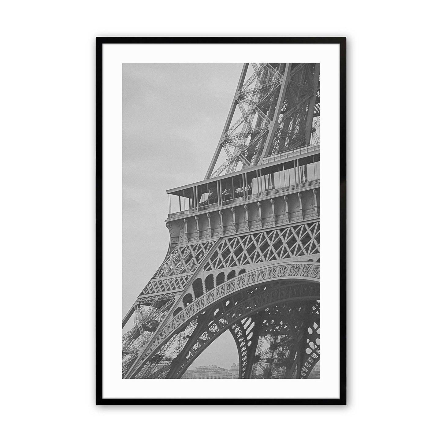 [Color:Satin Black], Picture of art in a Satin Black frame