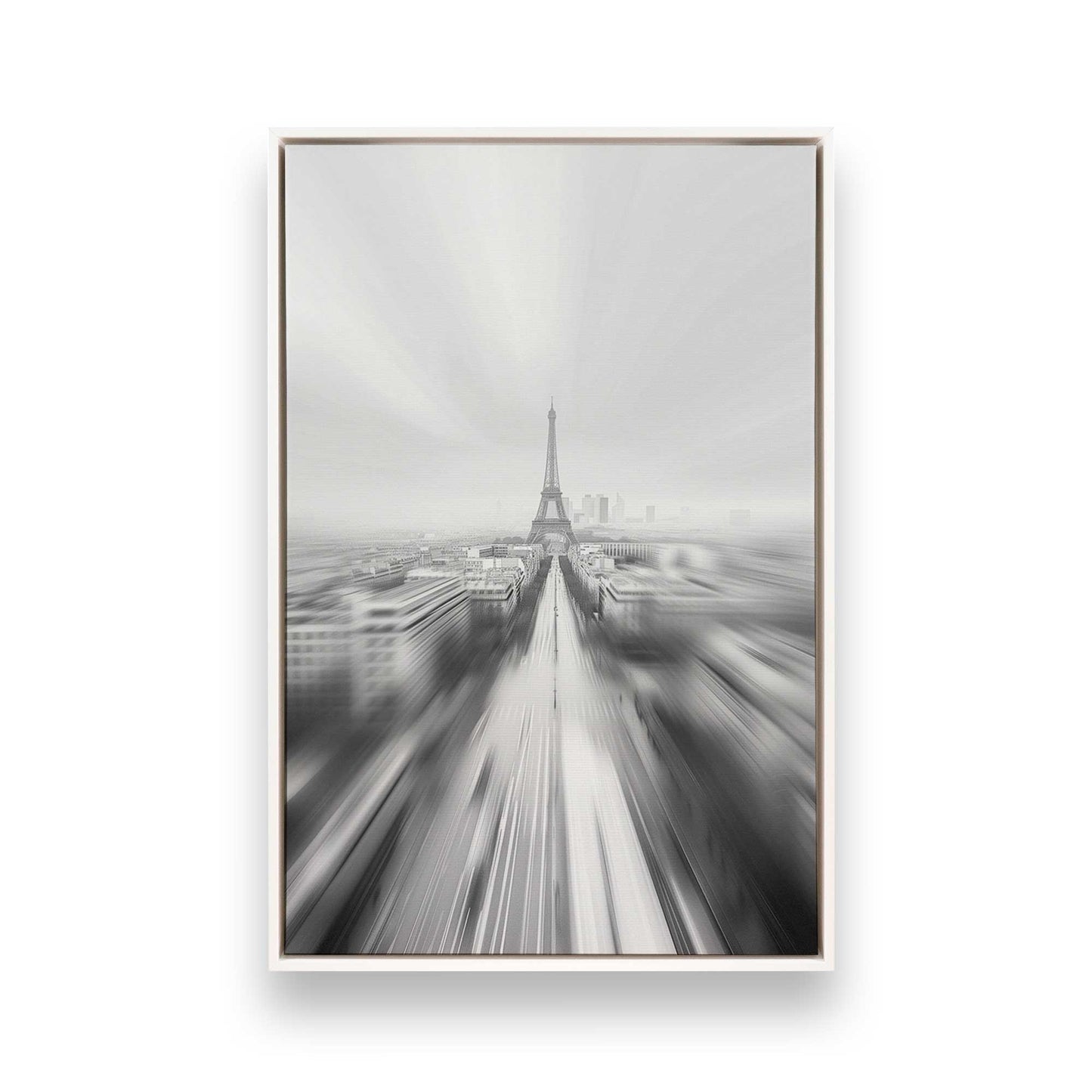 [Color:Opaque White], Picture of art in a White frame