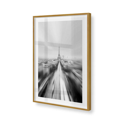 [Color:Polished Gold], Picture of art in a Polished Gold frame of the corner