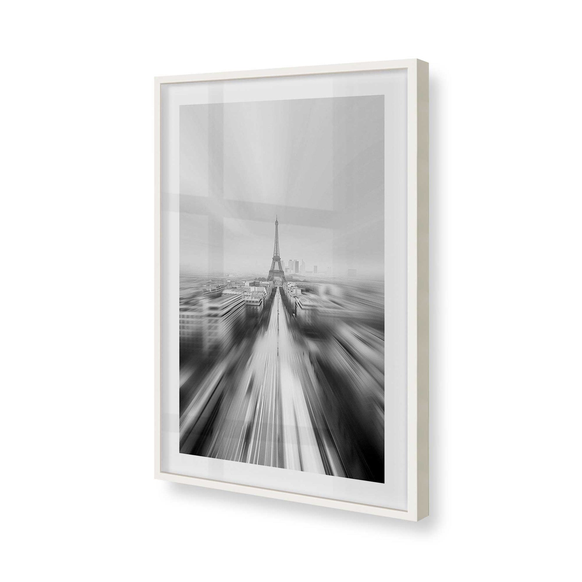 [Color:Opaque White], Picture of art in a Opaque White frame of the corner